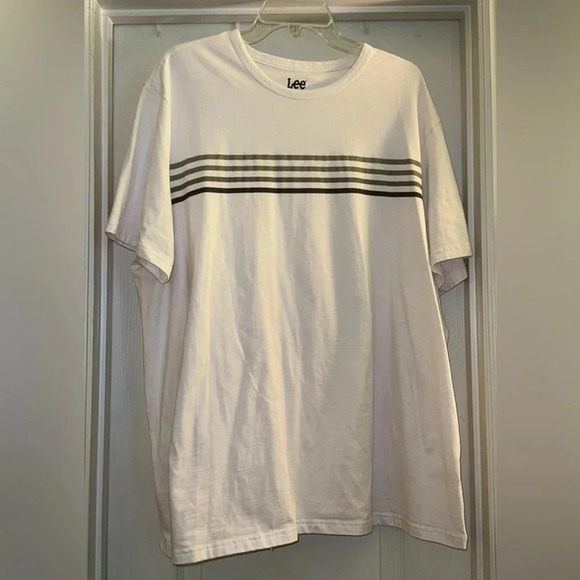 Lee Short Sleeve White Tee - Picture 1 of 7